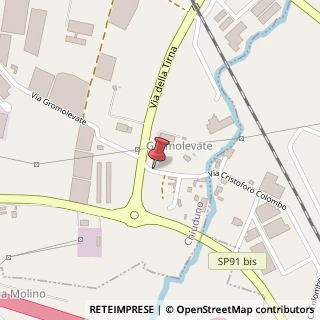 Mappa Via Gromolevate, 5, 24060 Chiuduno, Bergamo (Lombardia)