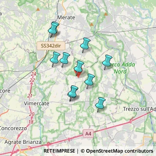 Mappa Via Giacomo Leopardi, 20884 Sulbiate MB, Italia (3.00727)