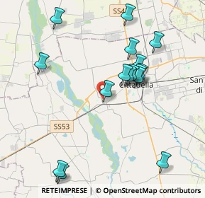 Mappa Via Trento, 35014 Fontaniva PD, Italia (4.02438)