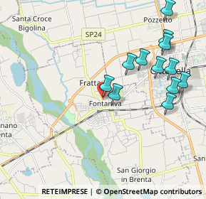 Mappa Via Trento, 35014 Fontaniva PD, Italia (2.09333)