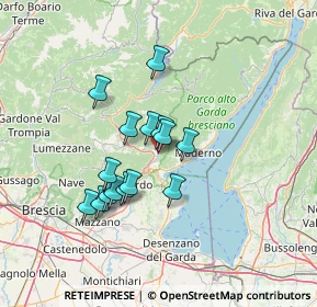 Mappa Via Strada Provinciale IV Tormini Barghe, 25079 Collio BS, Italia (10.79933)