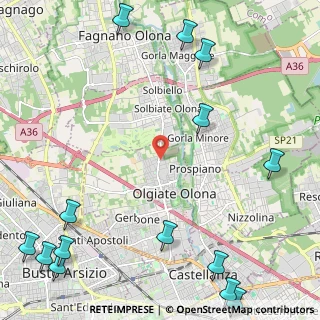 Mappa Via Goito, 21057 Olgiate Olona VA, Italia (3.47714)