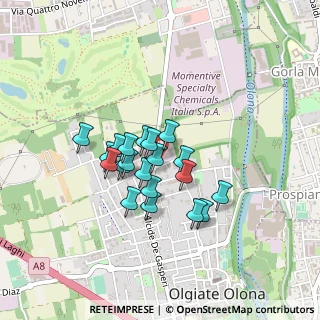 Mappa Via Goito, 21057 Olgiate Olona VA, Italia (0.316)