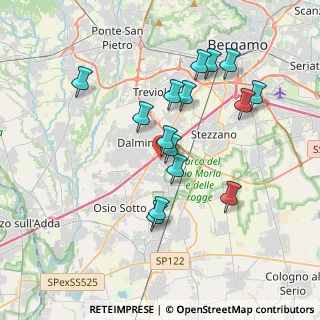 Mappa Via Fratelli Chiesa, 24044 Dalmine BG, Italia (3.472)
