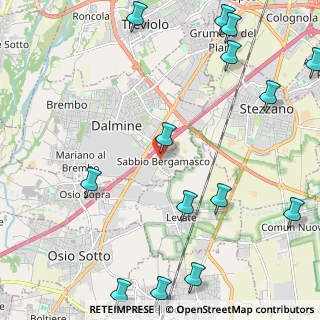 Mappa Via Fratelli Chiesa, 24044 Dalmine BG, Italia (3.085)