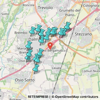 Mappa Via Fratelli Chiesa, 24044 Dalmine BG, Italia (1.583)