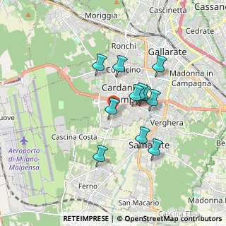 Mappa Via Isonzo, 21010 Cardano Al Campo VA, Italia (1.41273)