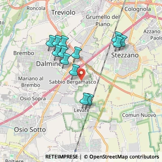 Mappa Via Brigata Alpina Orobica, 24044 Dalmine BG, Italia (1.74231)