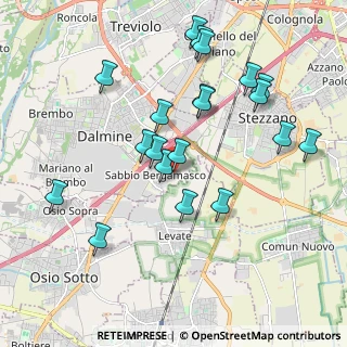 Mappa Via Brigata Alpina Orobica, 24044 Dalmine BG, Italia (1.9795)