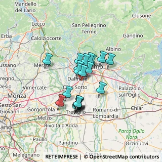 Mappa Via Brigata Alpina Orobica, 24044 Dalmine BG, Italia (9.312)