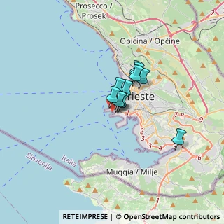 Mappa Porto Franco Nuovo, 34123 Trieste TS, Italia (1.78727)