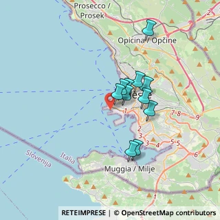 Mappa Porto Franco Nuovo, 34123 Trieste TS, Italia (2.62727)