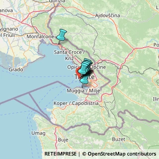 Mappa Porto Franco Nuovo, 34123 Trieste TS, Italia (3.48909)