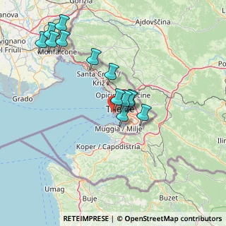 Mappa Porto Franco Nuovo, 34123 Trieste TS, Italia (14.19615)