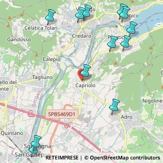 Mappa Via Calepio Traversa I, 25031 Capriolo BS, Italia (3.08917)
