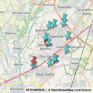Mappa Piazza Vittorio Emanuele II, 24044 Dalmine BG, Italia (1.73462)