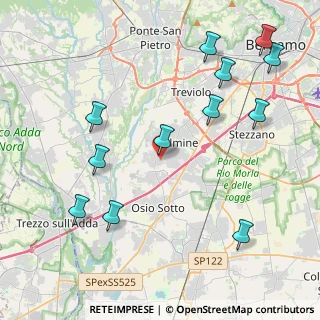 Mappa Piazza Vittorio Emanuele II, 24044 Dalmine BG, Italia (4.90583)