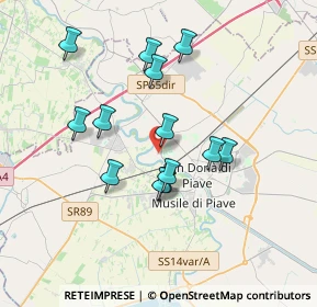 Mappa Via Melidissa, 30027 San Donà di Piave VE, Italia (3.17)