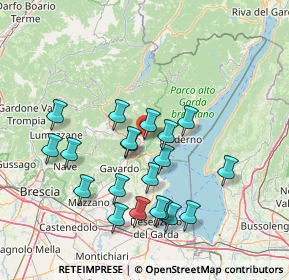 Mappa Via San Sebastiano, 25079 Collio BS, Italia (14.299)