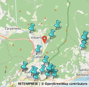 Mappa Via San Sebastiano, 25079 Collio BS, Italia (2.618)