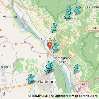 Mappa Via Monte Bianco, 28078 Romagnano Sesia NO, Italia (2.53182)