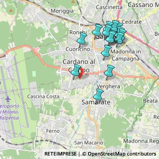Mappa Via Piave, 21010 Cardano Al Campo VA, Italia (2.20938)