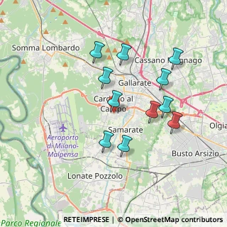 Mappa Via Piave, 21010 Cardano Al Campo VA, Italia (3.34636)