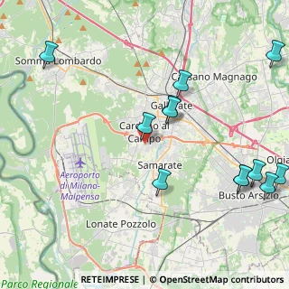 Mappa Via Piave, 21010 Cardano Al Campo VA, Italia (5.50077)