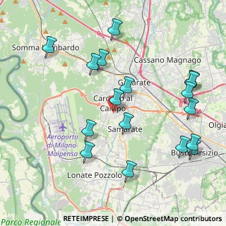 Mappa Via Piave, 21010 Cardano Al Campo VA, Italia (4.53588)