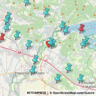 Mappa Via Quadri Traversa I, 25031 Capriolo BS, Italia (5.7485)