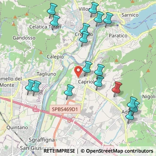 Mappa Via Quadri Traversa I, 25031 Capriolo BS, Italia (2.49647)