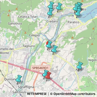 Mappa Via Quadri Traversa I, 25031 Capriolo BS, Italia (2.99462)