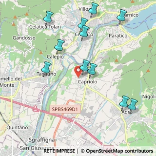 Mappa Via Quadri Traversa I, 25031 Capriolo BS, Italia (2.34727)