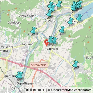 Mappa Via Quadri Traversa I, 25031 Capriolo BS, Italia (3.0765)