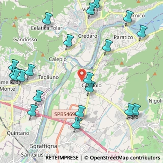 Mappa Via Quadri Traversa I, 25031 Capriolo BS, Italia (2.8555)