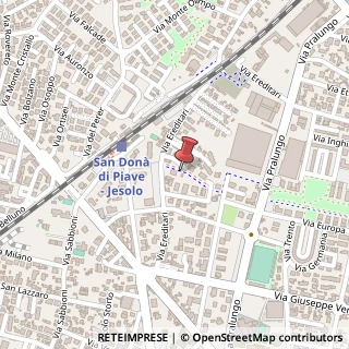 Mappa Corso Cavour, 34, 30027 San Donà di Piave, Venezia (Veneto)