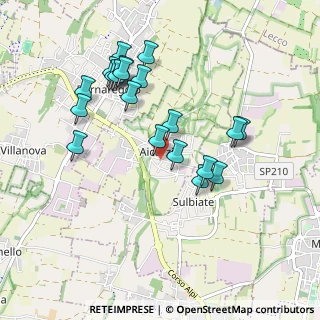 Mappa Via Croce, 20886 Aicurzio MB, Italia (0.9125)