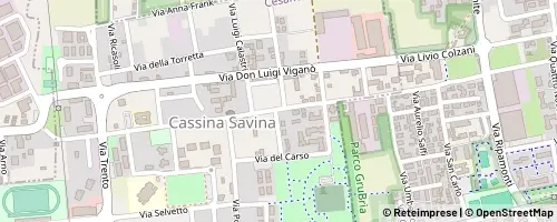 Mappa Cesano Maderno