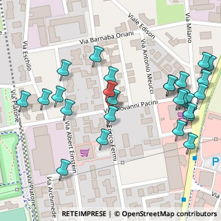 Mappa Via Enrico Fermi, 20831 Seregno MB, Italia (0.14615)