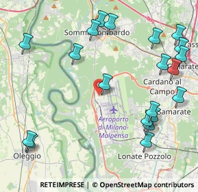 Mappa Via Baracca 1 Loc. Case Nuove, 21019 Somma lombardo VA, Italia (5.2625)