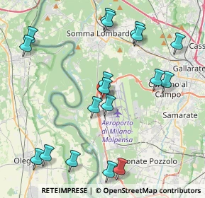 Mappa Via Baracca 1 Loc. Case Nuove, 21019 Somma lombardo VA, Italia (4.69167)