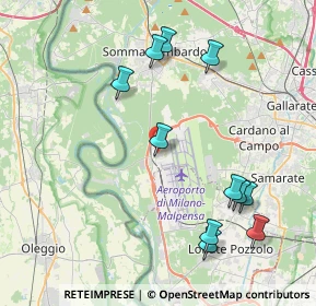 Mappa Via Baracca 1 Loc. Case Nuove, 21019 Somma lombardo VA, Italia (4.41909)