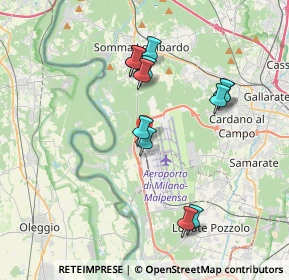 Mappa Via Baracca 1 Loc. Case Nuove, 21019 Somma lombardo VA, Italia (3.44083)