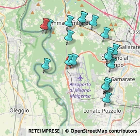 Mappa Via Baracca 1 Loc. Case Nuove, 21019 Somma lombardo VA, Italia (3.95947)