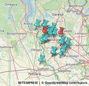 Mappa Via Baracca 1 Loc. Case Nuove, 21019 Somma lombardo VA, Italia (9.797)