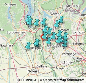 Mappa Via Baracca 1 Loc. Case Nuove, 21019 Somma lombardo VA, Italia (10.493)