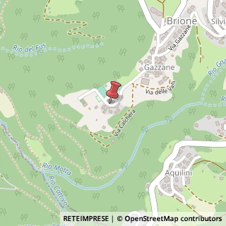 Mappa Via San Zenone, 15, 25060 Brione, Brescia (Lombardia)