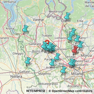 Mappa Via Grigna, 21055 Gorla Minore VA, Italia (15.4345)
