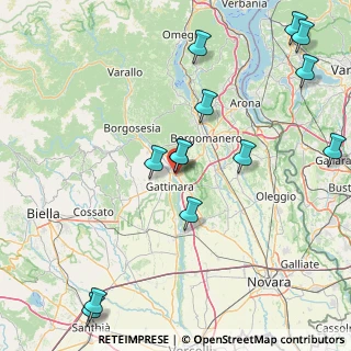 Mappa Via XXV Luglio, 28078 Romagnano Sesia NO, Italia (19.66385)