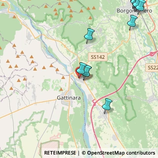 Mappa Via XXV Luglio, 28078 Romagnano Sesia NO, Italia (6.66429)